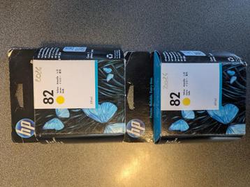 HP 82 inkpatroon (geel) - C4913A beschikbaar voor biedingen