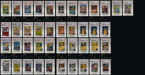 Pokémon Psa slabs !, Hobby en Vrije tijd, Verzamelkaartspellen | Pokémon, Nieuw, Losse kaart, Foil, Ophalen