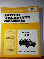 RTA - Peugeot 205 - Revue technique automobile -, Autos : Divers, Modes d'emploi & Notices d'utilisation, Enlèvement ou Envoi
