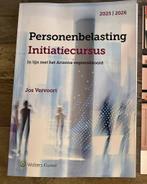 NIEUW: PERSONENBELASTING(2025-2026), Ophalen, Nieuw, Jos vervoort, Overige onderwerpen