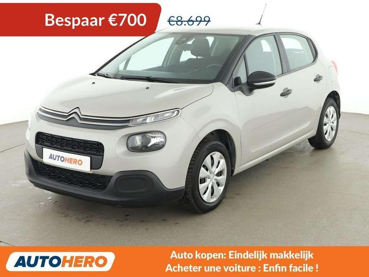 Citroën C3 1.2 PureTech Live (année de construction 2019), Autos, Citroën, Achat, C3, ABS, Airbags, Air conditionné, Bluetooth