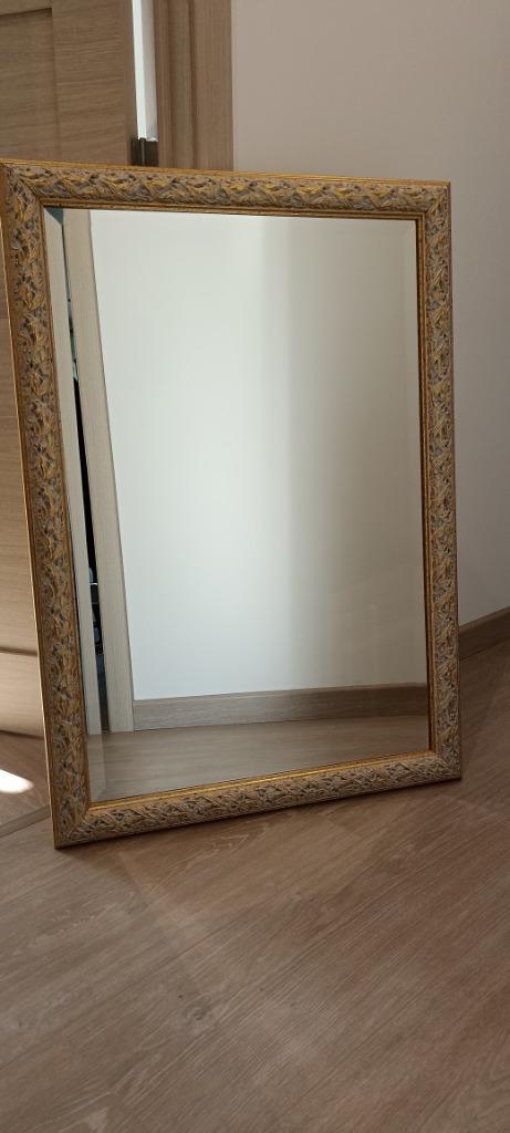 Miroir biseauté, Huis en Inrichting, Woonaccessoires | Spiegels, Zo goed als nieuw, 50 tot 75 cm, 100 tot 150 cm, Rechthoekig