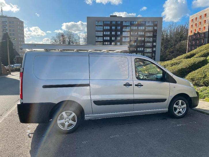 FIAT SCUDO 2.0 HDI LONG CHASSIS L2H1 1ER PROPRIO, Auto's, Bestelwagens en Lichte vracht, Bedrijf, Te koop, ABS, Airbags, Airconditioning