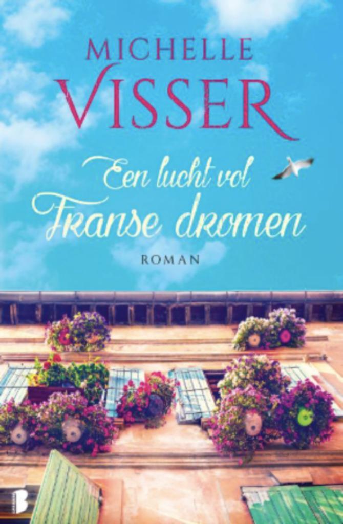 Boek Een lucht vol Franse dromen - Michelle Visser, Boeken, Romans, Zo goed als nieuw, Verzenden