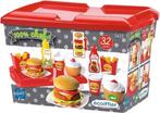 Hamburger Set voor kinderen speelkeuken SNELLE GRATIS LEV, Verzenden, Nieuw, Kunststof, Speelkeuken