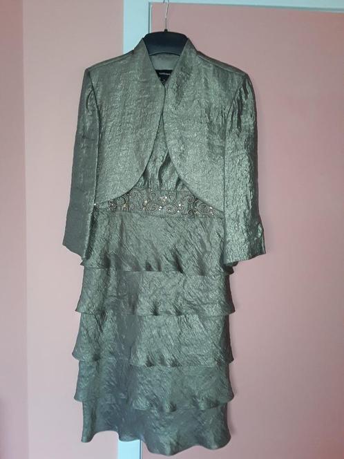 Ensemble cocktail, Kleding | Dames, Gelegenheidskleding, Gedragen, Cocktailjurk, Maat 38/40 (M), Overige kleuren, Ophalen