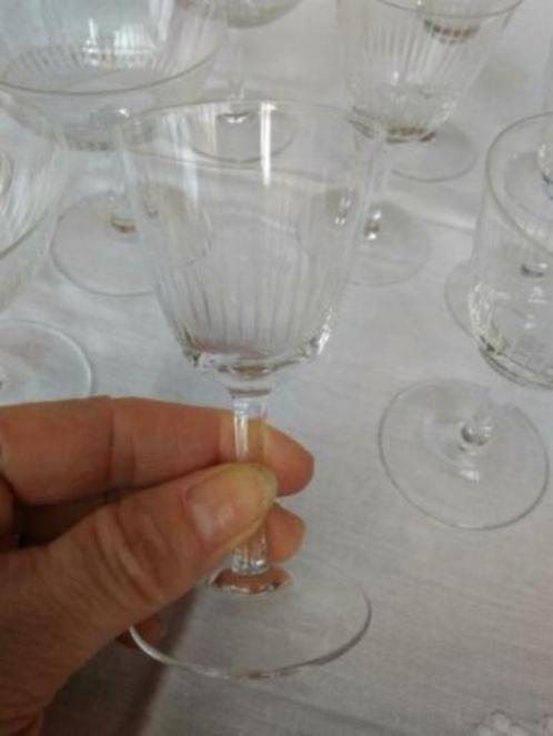 aperitief glaasjes in super verfijnd kristal  -, Verzamelen, Glas en Drinkglazen, Ophalen