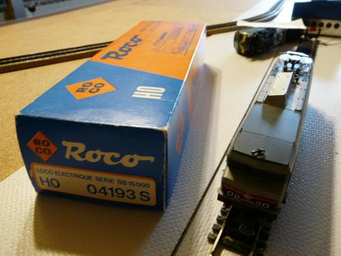 ROCO 04193 S SNCF E-loc serie BB15000, Hobby en Vrije tijd, Modeltreinen | H0, Gebruikt, Locomotief, Gelijkstroom, Roco, Analoog