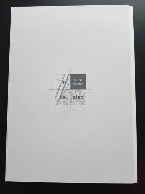 4 Zeefdrukken door Wilfried Pas (1940-2017) in kunstmap "Wi, Antiek en Kunst, Kunst | Litho's en Zeefdrukken, Ophalen of Verzenden