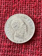Antieke munt Italië 5 Lire 1873, Ophalen, Italië