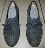 Blauwe veterschoenen voor dames - maat 37,5 - OPRUIM, Schoenen met lage hakken, Beige, Ophalen of Verzenden, Gedragen