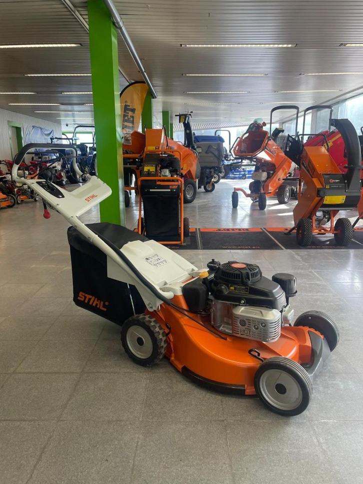 STIHL RM 756 YC Grasmaaier, Tuin en Terras, Grasmaaiers, Nieuw, Benzine-grasmaaier, 50 cm of meer, Cirkelmaaier, Mulchfunctie