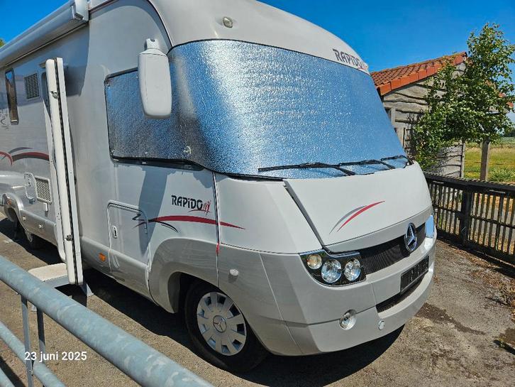 Prachtige Rapido camper, Caravans en Kamperen, Mobilhomes, Particulier, tot en met 2, Integraal, Rapido, Mercedes, Diesel, Handgeschakeld