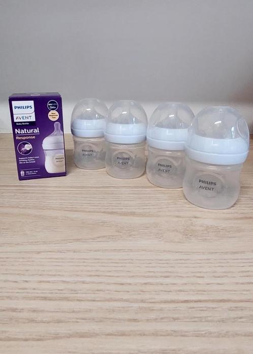 Philips Avent flesjes Natural Response 125ml €1/stuk, Kinderen en Baby's, Babyvoeding en Toebehoren, Nieuw, Flessen- of potjesverwarmer