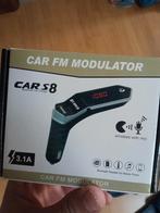 Car fl modulator radio bluetooth muziekauto, Auto-onderdelen, Ophalen of Verzenden