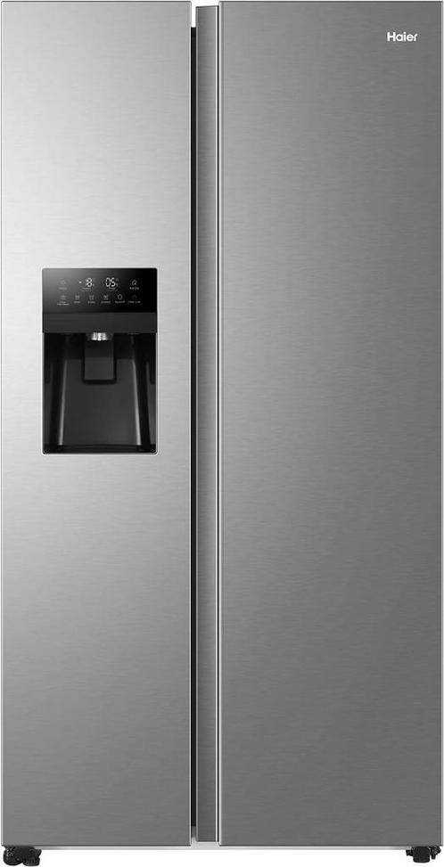 Haier HSR3918FIMP SBS 90 série 3, côté réfrigérateur américa, Electroménager, Réfrigérateurs & Frigos, Comme neuf, Avec compartiment congélateur
