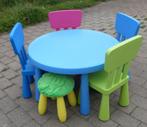 Kindertafel met stoeltjes, Kinderen en Baby's, Ophalen, Zo goed als nieuw, Tafel(s) en Stoel(en)