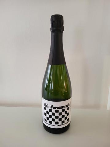 Mousserende Belgische wijn Leplan-Vermeersch, Belgica brut beschikbaar voor biedingen