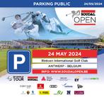 Tickets soudal open + parking, Tickets en Kaartjes, Sport | Overige, Mei, Golf, Twee personen