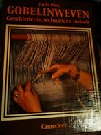 Goblinweven geschiedenis, techniek en methode ambacht 1980, Boeken, Ophalen of Verzenden, Zo goed als nieuw, Paula Dietz, Overige onderwerpen