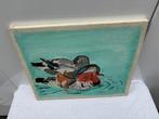 Eendjes  schilderij, Ophalen, Minder dan 50 cm, Gebruikt, Schilderij