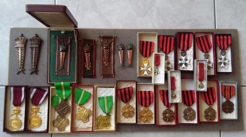 Lot burgerlijke medailles, Verzamelen, Militaria | Algemeen, Overige soorten, Lintje, Medaille of Wings, Ophalen of Verzenden