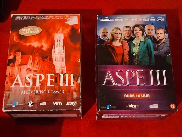 Dvd-box Aspe III, seizoen 3 op 6 dvd's, Cd's en Dvd's, Dvd's | Tv en Series, Zo goed als nieuw, Actie en Avontuur, Boxset, Vanaf 12 jaar