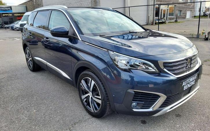 Peugeot 5008 5008 PureTech 130 EAT6 Allure 7 ZIT PLAATSEN, Auto's, Peugeot, Bedrijf, Te koop, ABS, Achteruitrijcamera, Adaptieve lichten