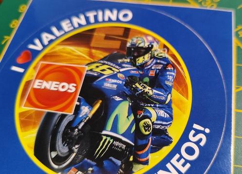 Sticker Valentino Rossi Moto GP Yamaha ENEOS (Zeldzaam!), Verzamelen, Stickers, Ophalen of Verzenden