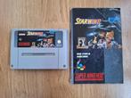 Starwing met handleiding voor de Super Nintendo (SNES), Avontuur en Actie, Gebruikt, 2 spelers, Eén computer