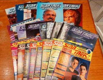 Lotje Star Trek fan magazine, 22 stuks, jaren 80-90 beschikbaar voor biedingen