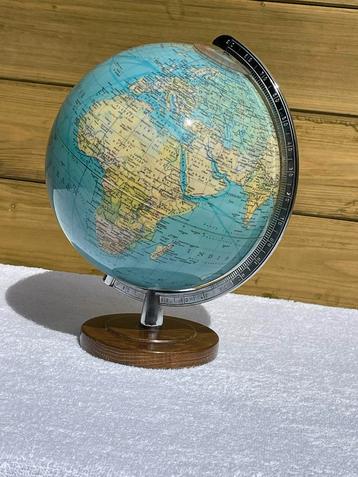 globe ancien globe rétro vintage worldglobe des années 70 