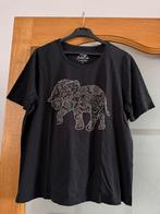 Tee-shirt femme C&A taille L, Ophalen, Zwart, Zo goed als nieuw, Korte mouw
