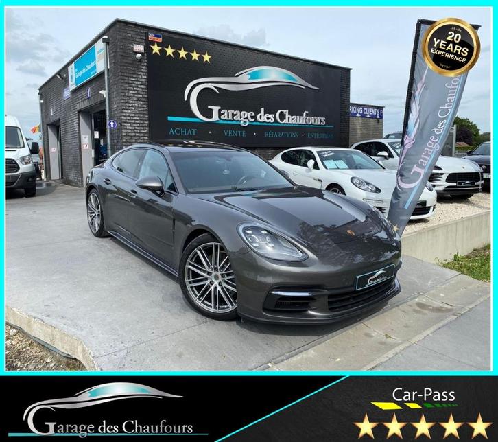 Porsche Panamera 2.9 V6 Bi-Turbo 4S - ! PDK ! - 1er Propr., Auto's, Porsche, Bedrijf, Te koop, Panamera, ABS, Achteruitrijcamera