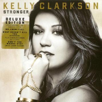 cd ' Kelly Clarkson - Stronger (Deluxe edit.)gratis verzend.