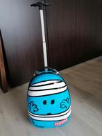 Trolley Mr. Bump blauw, Handtassen en Accessoires, Ophalen, Uitschuifbare handgreep, Gebruikt, 20 tot 30 cm