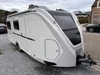 Trigano Silver met elektrisch hefdak, Caravans en Kamperen, Caravans, Trigano, Rondzit, 750 - 1000 kg, Vast bed