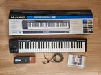 M-audio Keystation 61 + stagg sustain pedal, Muziek en Instrumenten, Ophalen of Verzenden, Zo goed als nieuw