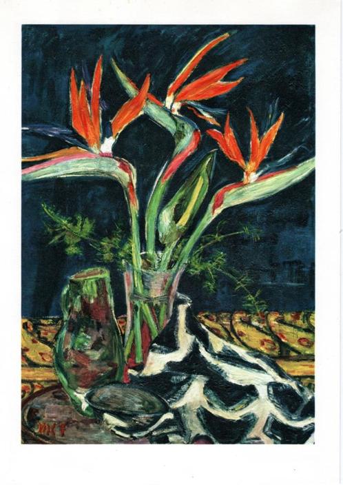 BUNDESPOST :1971: Travelled Telegramm : PAINTING: STRELITZIA, Postzegels en Munten, Postzegels | Europa | Overig, Gestempeld, Overige landen