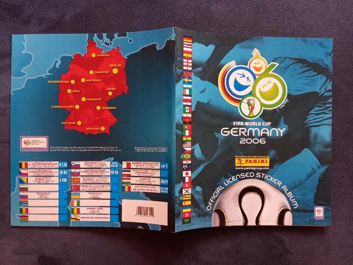 lege panini albums Football - WK - EK, Hobby en Vrije tijd, Stickers en Plaatjes, Nieuw, Meerdere plaatjes, Ophalen of Verzenden