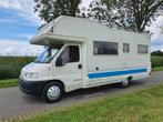 fiat granduca pegaso 63 , luchtvering, 6 persoons, Caravans en Kamperen, Mobilhomes, Alkoof, Ringverwarming, Fiat, Particulier