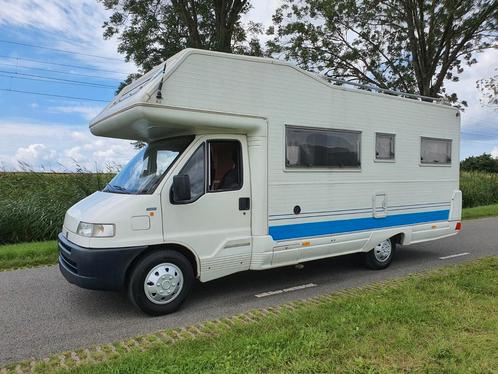 fiat granduca pegaso 63 , luchtvering, 6 persoons, Caravans en Kamperen, Mobilhomes, Particulier, tot en met 6, Alkoof, Fiat, Fiat