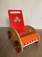 Houten loopwagen van Scratch, Kinderen en Baby's, Ophalen, Zo goed als nieuw, Duw- of Trekspeelgoed