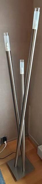 Ensemble lampadaire + 2 plafonniers inox, Enlèvement, Verre
