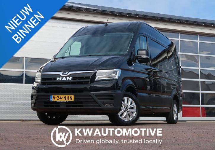 MAN TGE 35 2.0 L3H3 AUT/ ACC/ LED/ CAMERA/ STOELVERW/ ETC., Auto's, Bestelwagens en Lichte vracht, Bedrijf, Te koop, ABS, Achteruitrijcamera