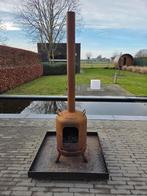 Tuinkachel gasfles, Ophalen, Gebruikt