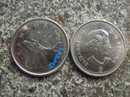 Canada 25 cent 2011 kariboe, Verzenden, Losse munt