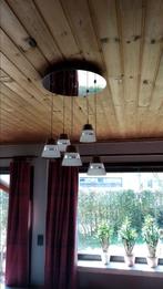 Led-verlichting living - Hamme, Huis en Inrichting, Lampen | Hanglampen, Glas, Zo goed als nieuw, 50 tot 75 cm, Aanpasbare lengte