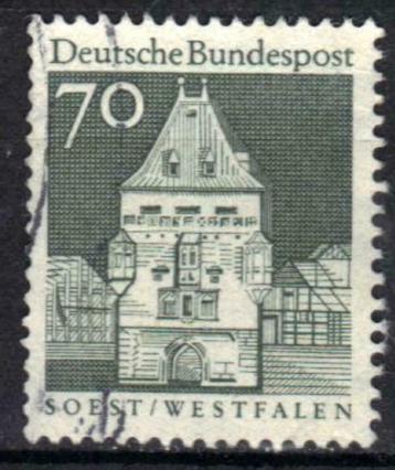 Duitsland Bundespost 1967-1969 - Yvert 396 - Gebouwen (ST) beschikbaar voor biedingen