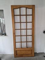 Porte interieure en chêne décapée, Ophalen, Gebruikt